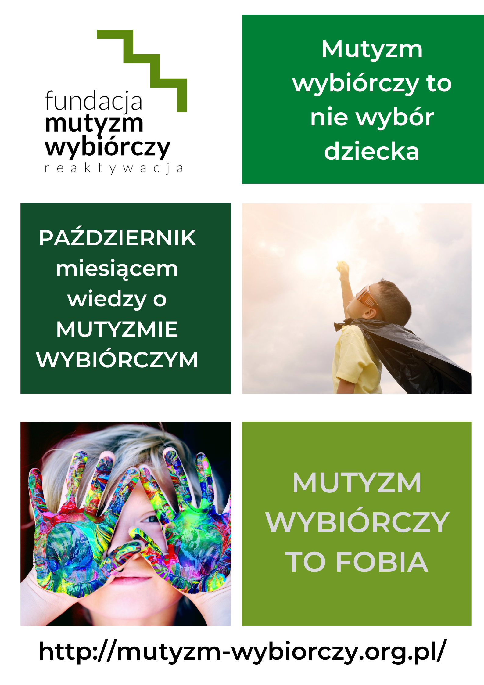 Październik miesiącem wiedzy o MUTYZMIE WYBIÓRCZYM