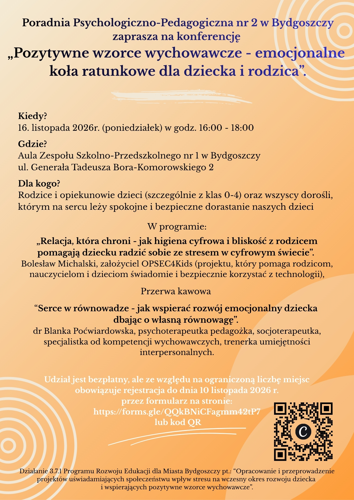 Plakat konferencja 16.11