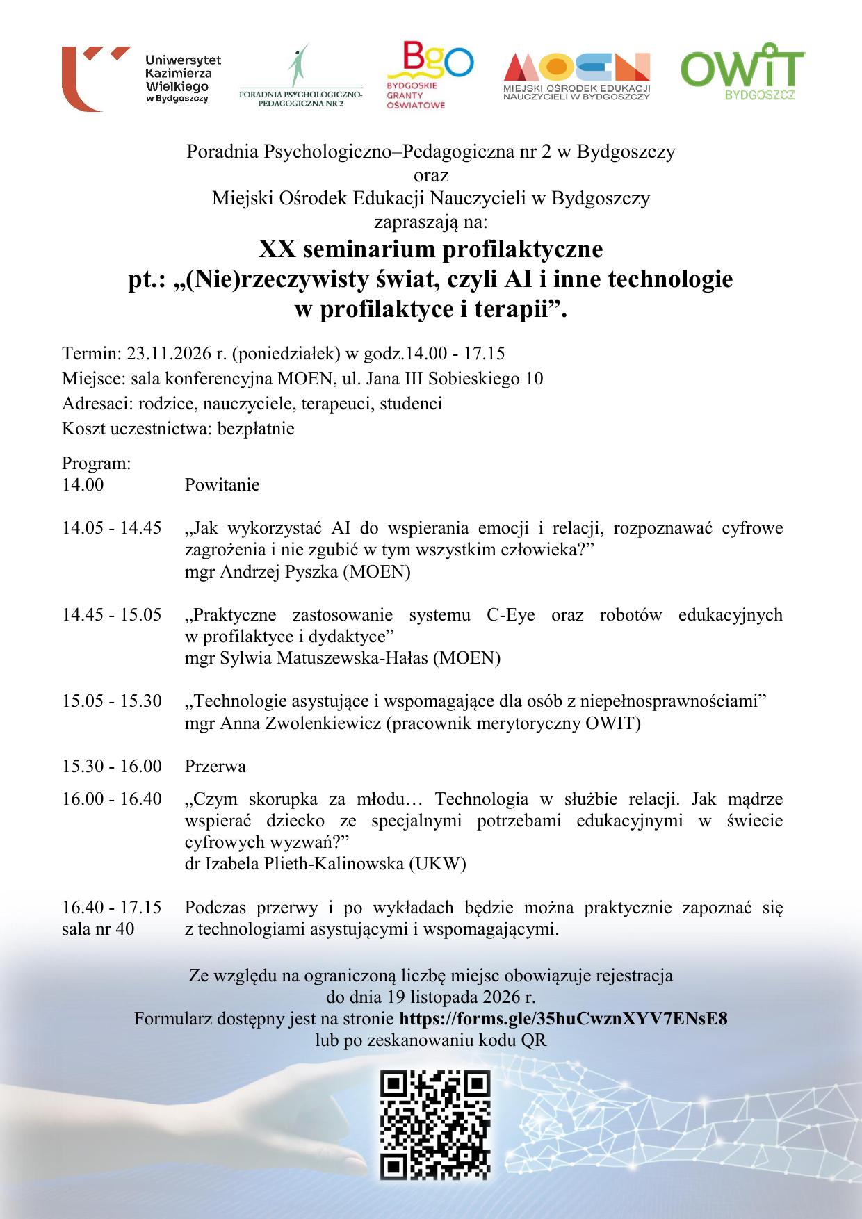 plakat XX seminarium 1